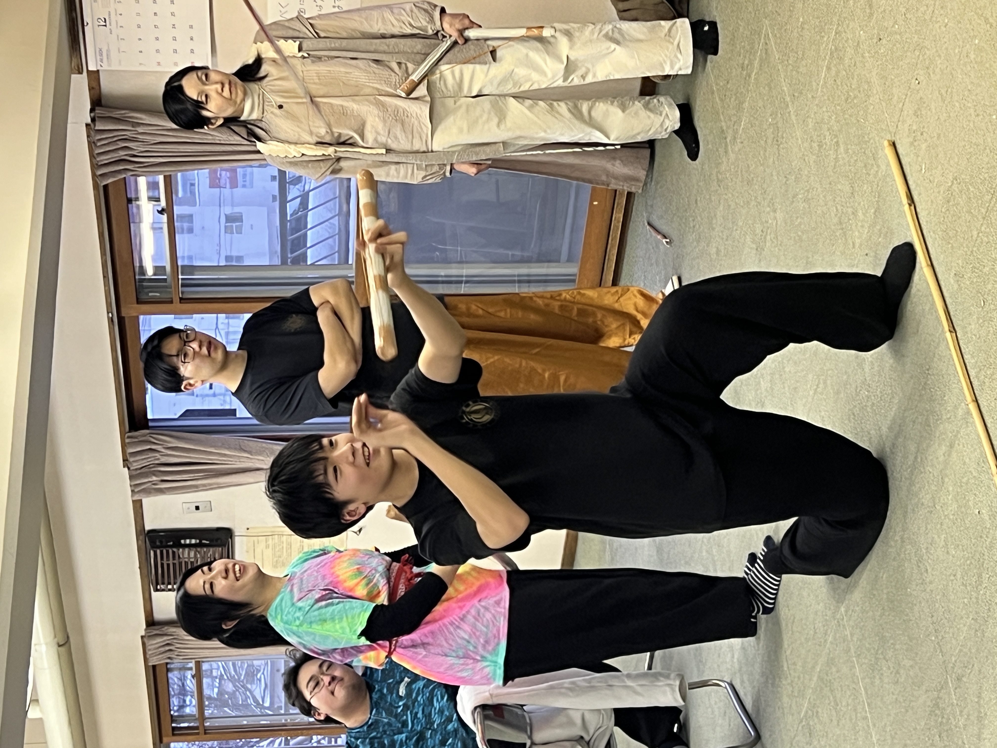 新年恒例弓矢大会 — 亮鳳会の稽古風景